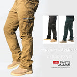 Men's Fashion Work Pants Outdoor Wear-resistant Mountaineering Trousers Work Clothes Street Fashion Cargo Pants