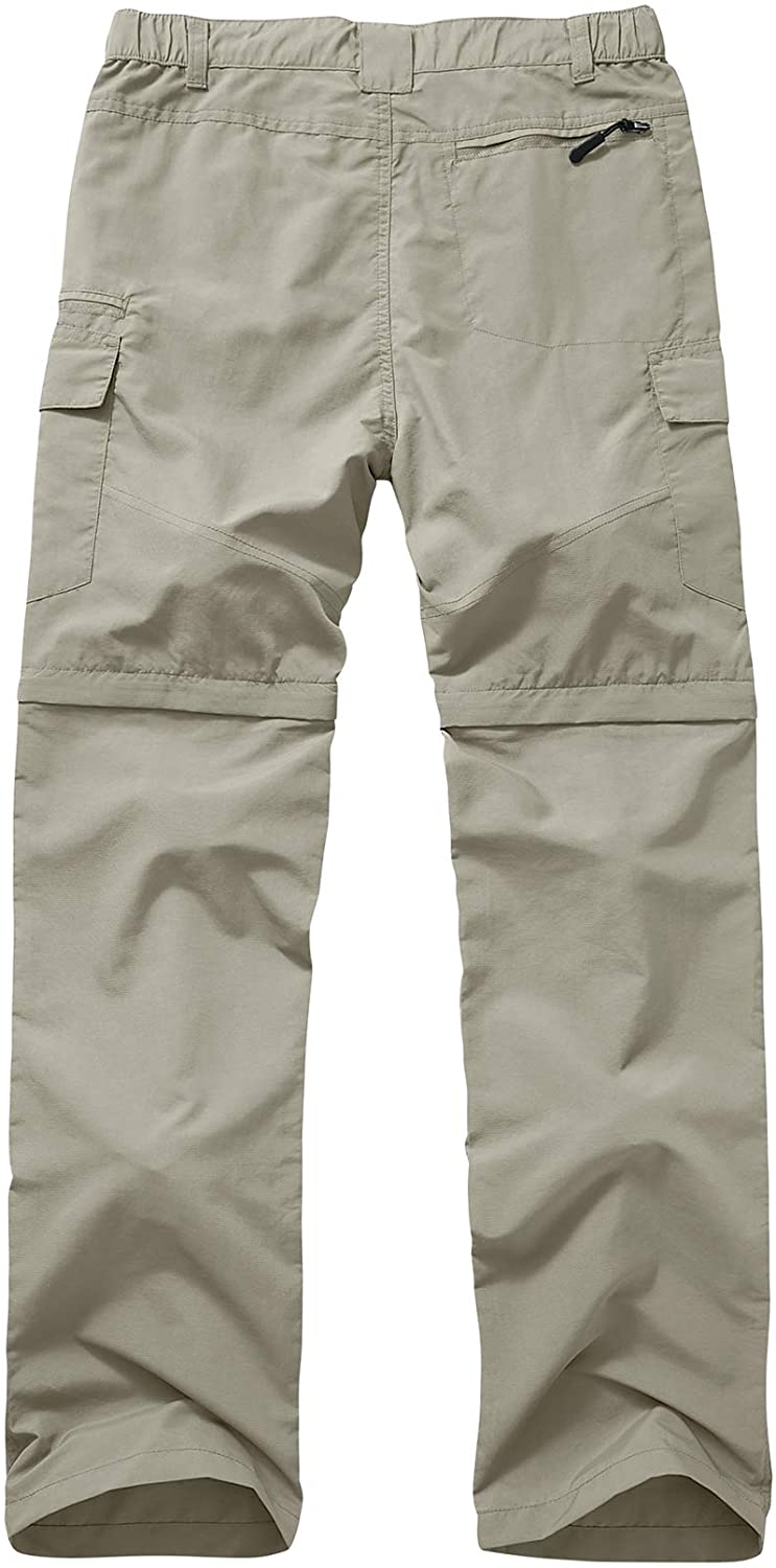 Mens Hiking Pants Quick Dry Lightweight Fishing Pants Convertible Zip – CCFU