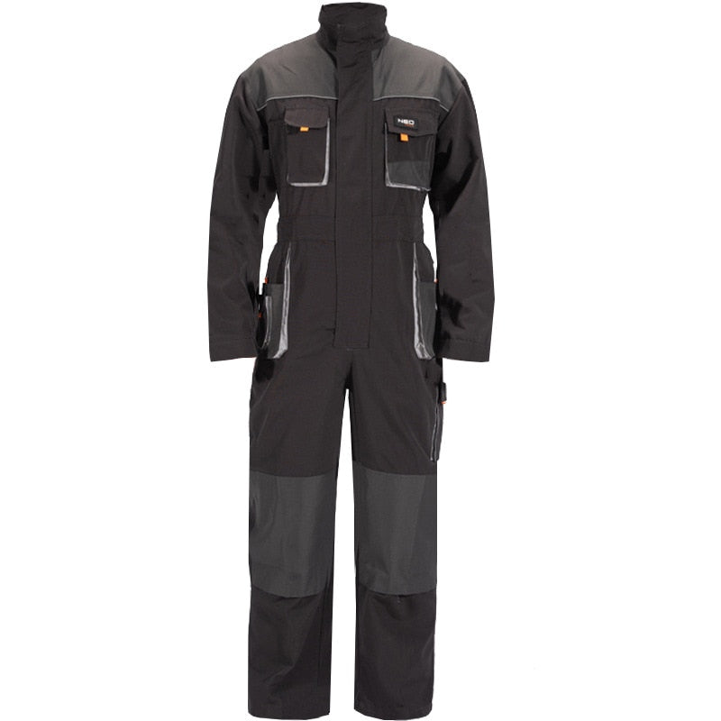 Welding Suits Working Bib Overalls Protective Auto Repair Strap Jumpsuits