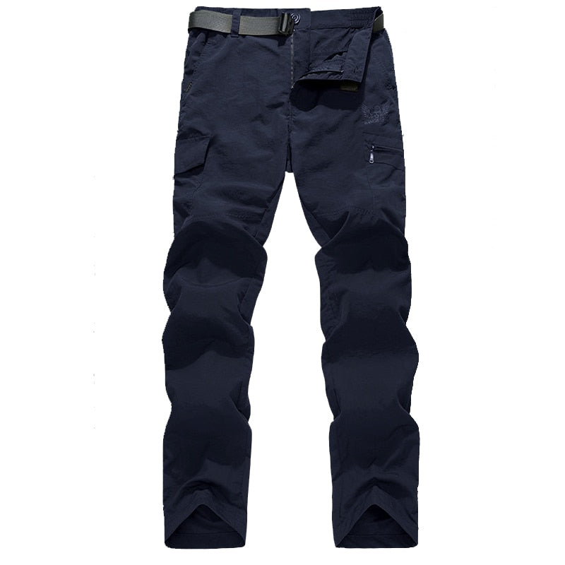 Military Style Cargo Pants Men Summer Waterproof Breathable Male Trousers Joggers Army Pockets Casual Pants
