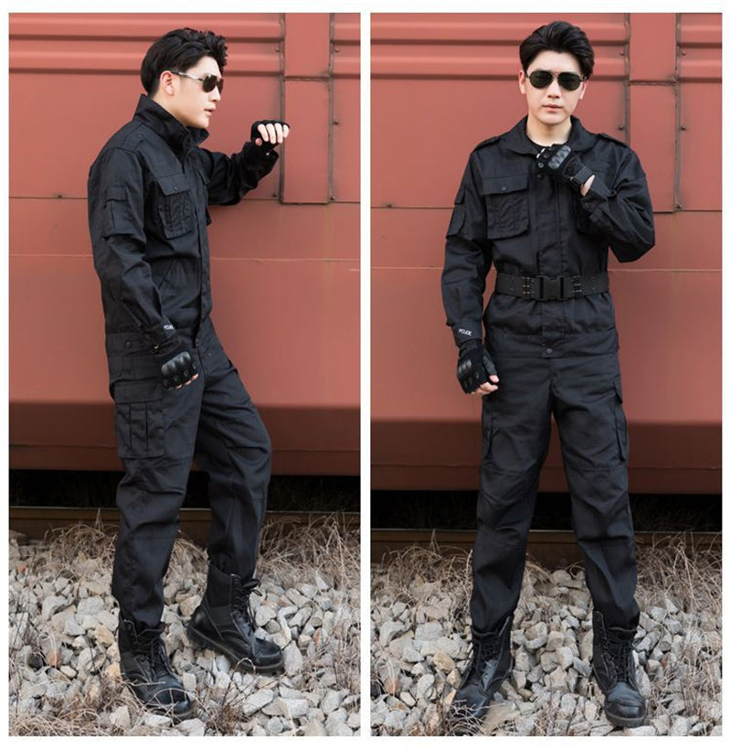 Military Cargo Pant - Black (Straight Leg) – Sans Pareil Clothing
