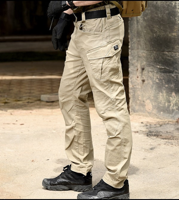 SWAT Combat Military Tactical Pants Men Large Multi Pocket Army Cargo Pants Casual Cotton Security Bodyguard Trouser