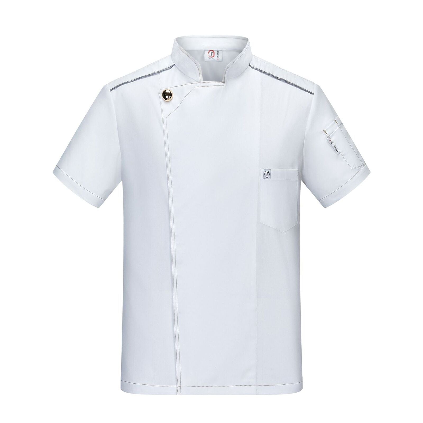 Kitchen Master Cook Uniform Tops Chef Jacket for Men and Women